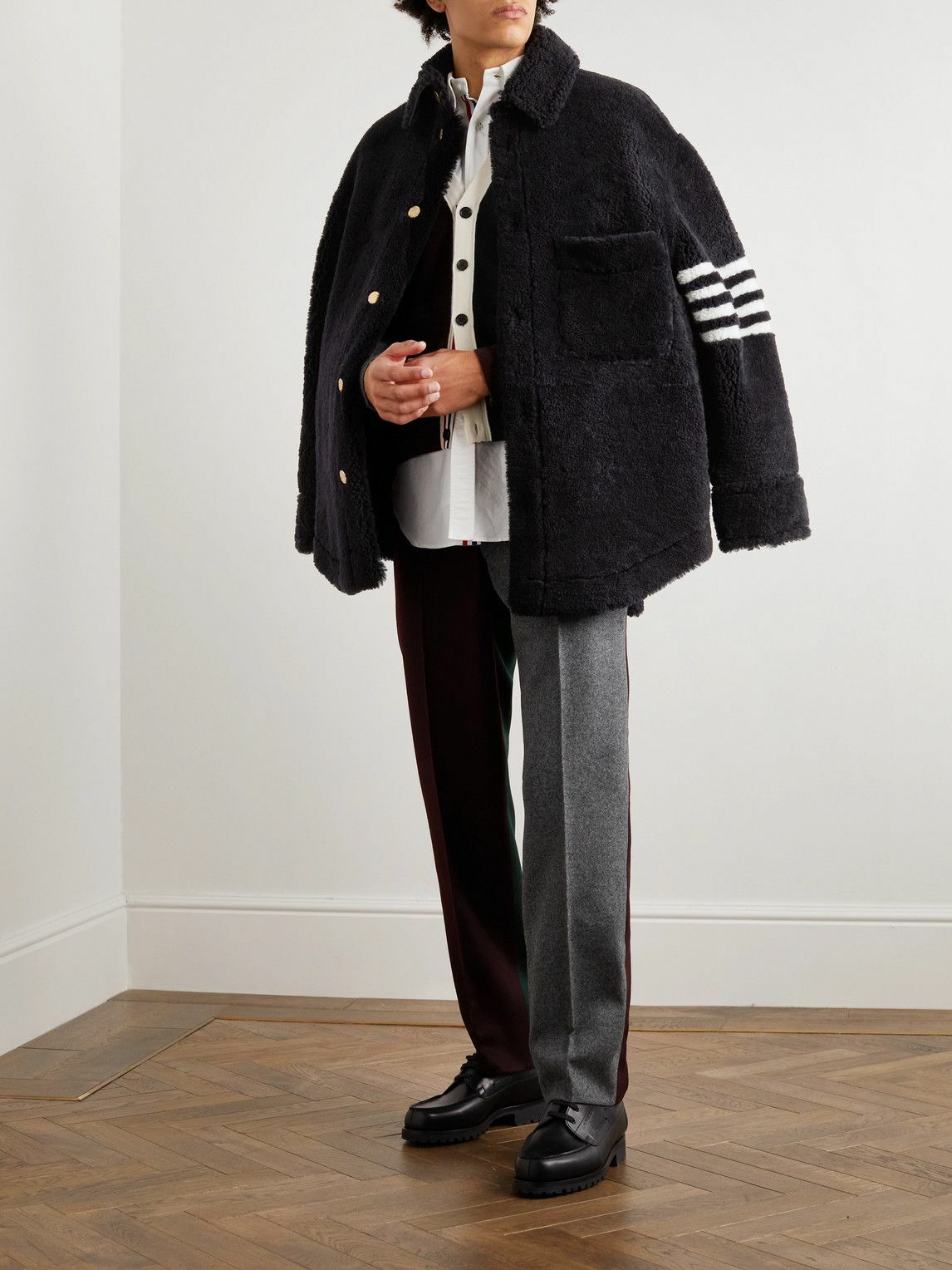 ジャケット・アウター BLACK FLEECE Cashmere Coat Thom Browne NWT Brooks Brothers Black Fleece x Thom Browne Dinner Jacket