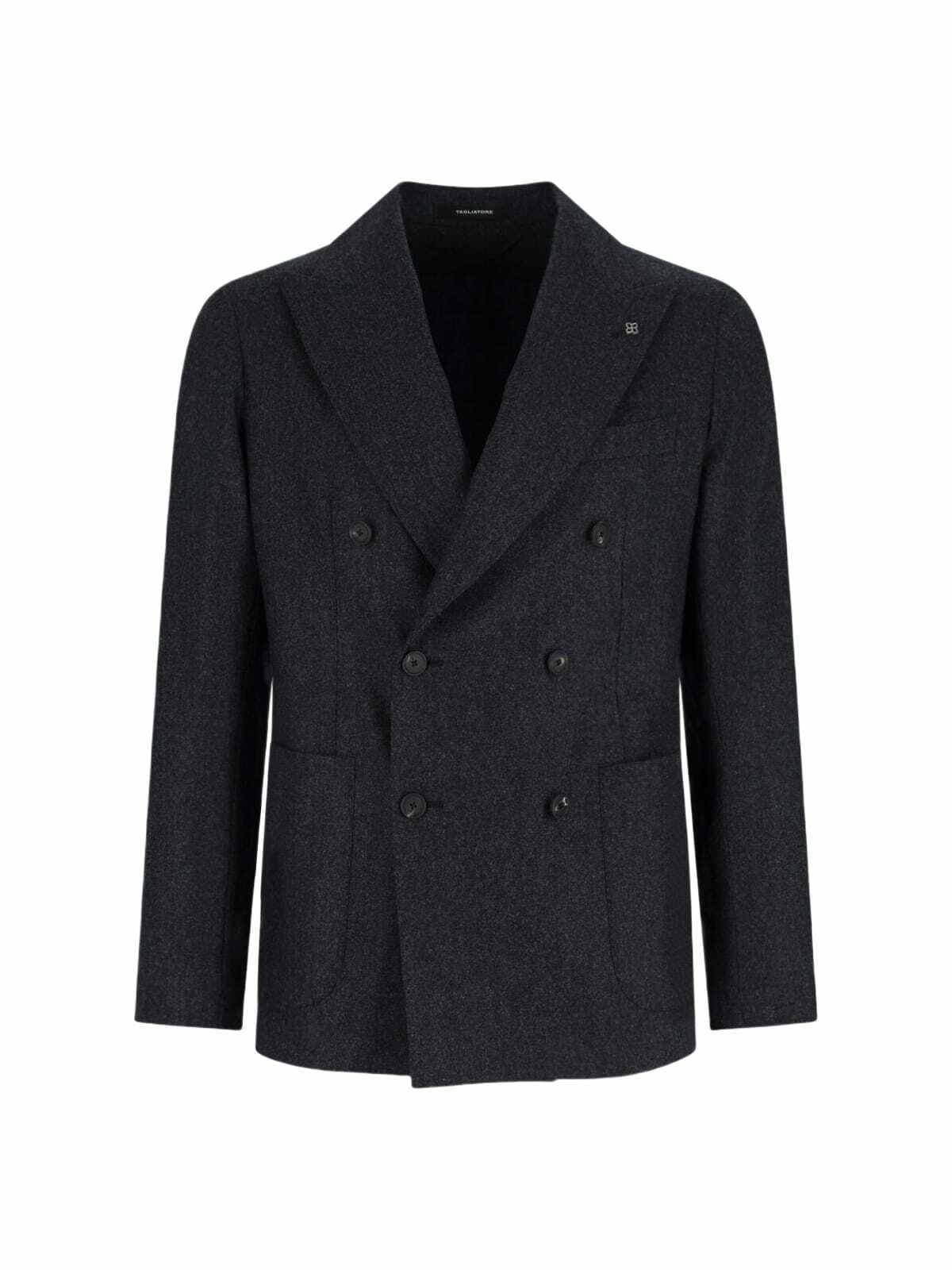 Tagliatore Double-breasted Virgin Wool Blazer