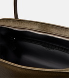 The Row Agnes 15 leather tote bag