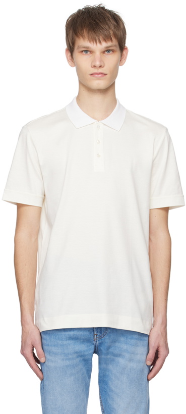 Photo: BOSS Off-White Vented Polo
