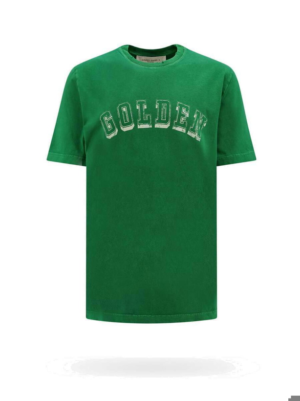 Photo: Golden Goose Deluxe Brand   T Shirt Green   Mens
