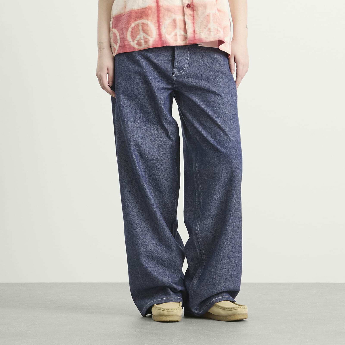 Story mfg. Women's Poetry Jeans in Earthloom Selvedge Denim