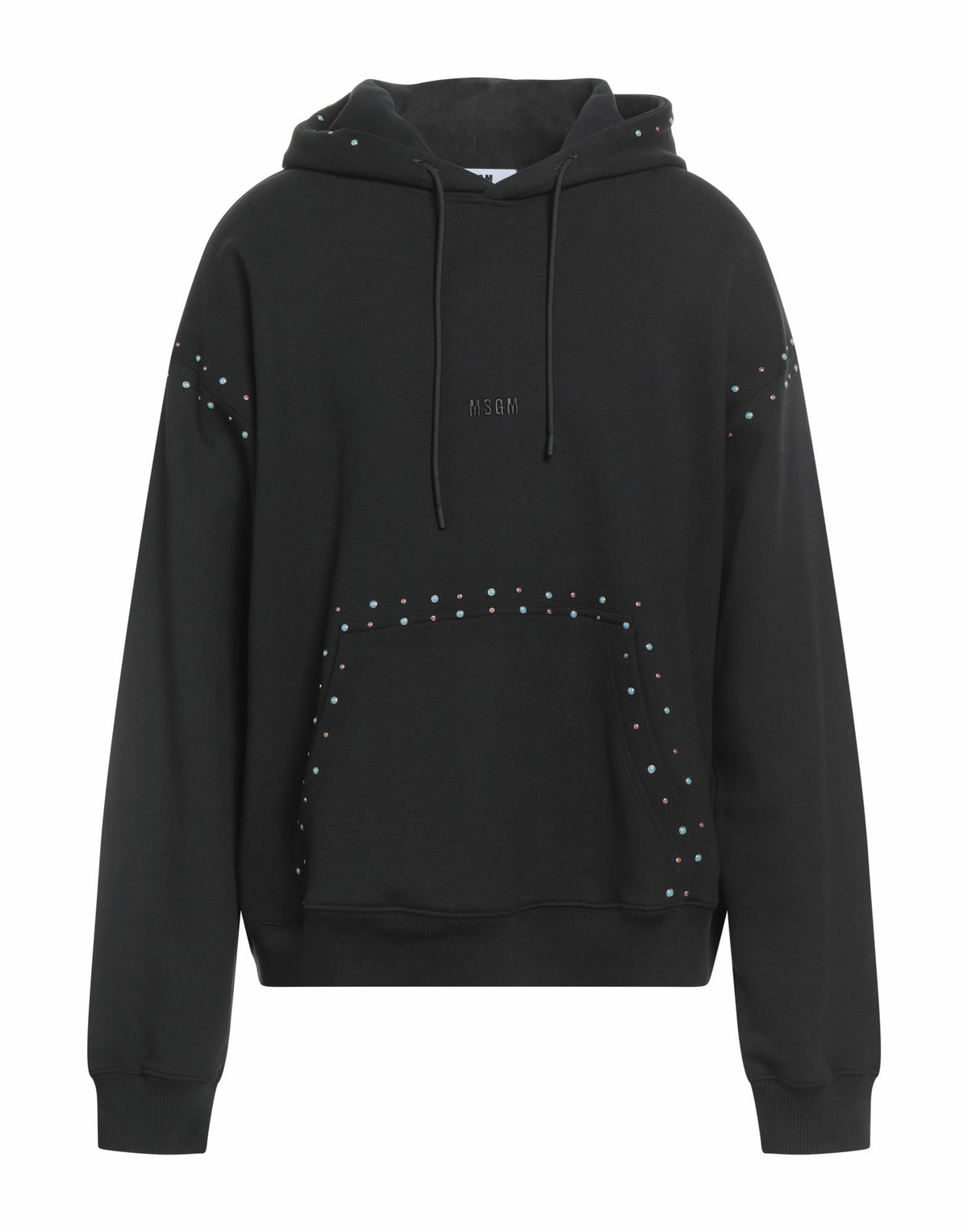 Msgm Mens Sweatshirt in Black