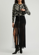 High Interesting Cotton-blend Cardigan Black