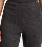 Ralph Lauren Collection Macy wool jersey straight pants