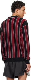 Martine Rose Red & Black Logo Polo