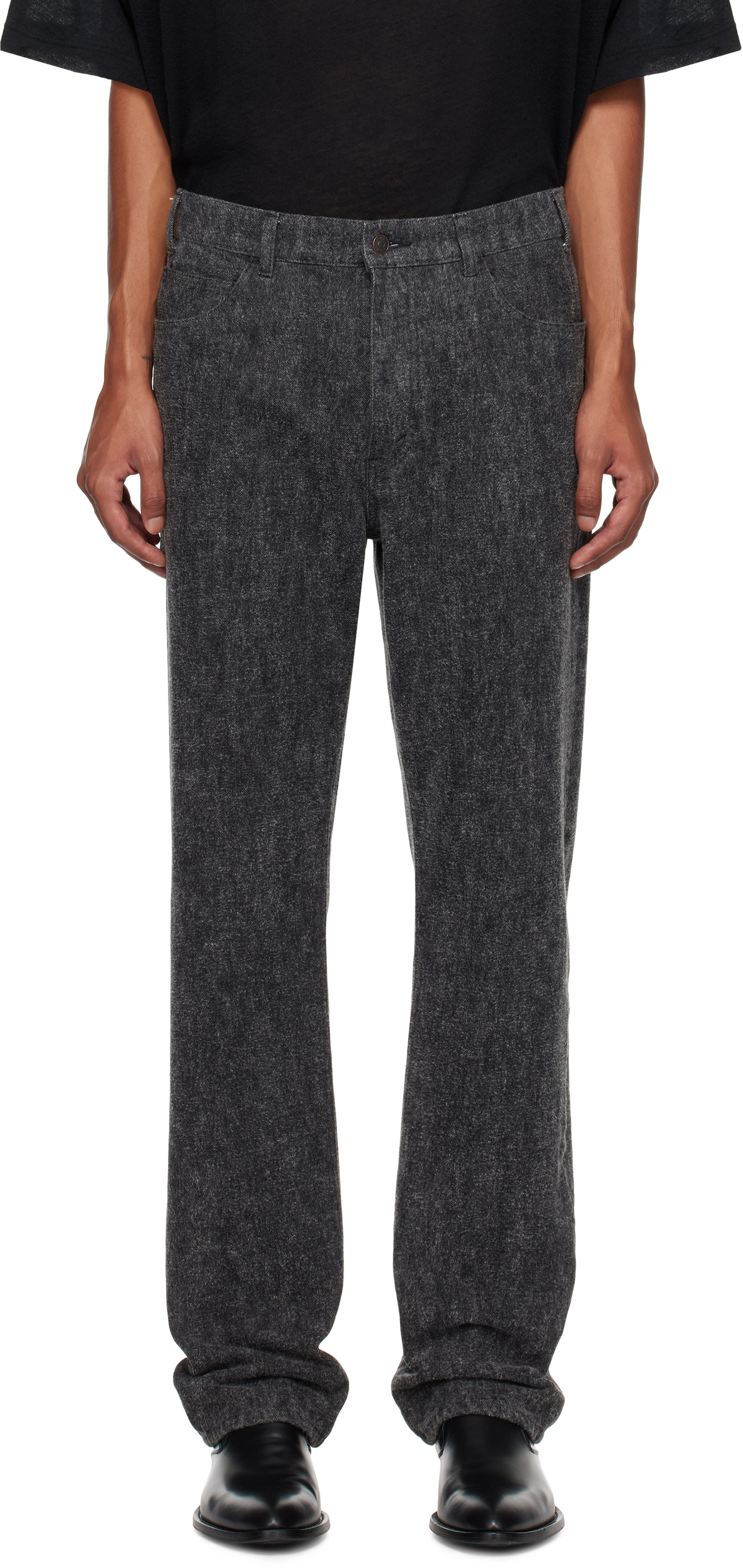 the row ブラックデニム fred jean The Row Black Fred Jeans The Row