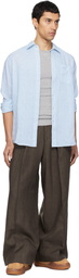 ERL Blue Plaid Shirt