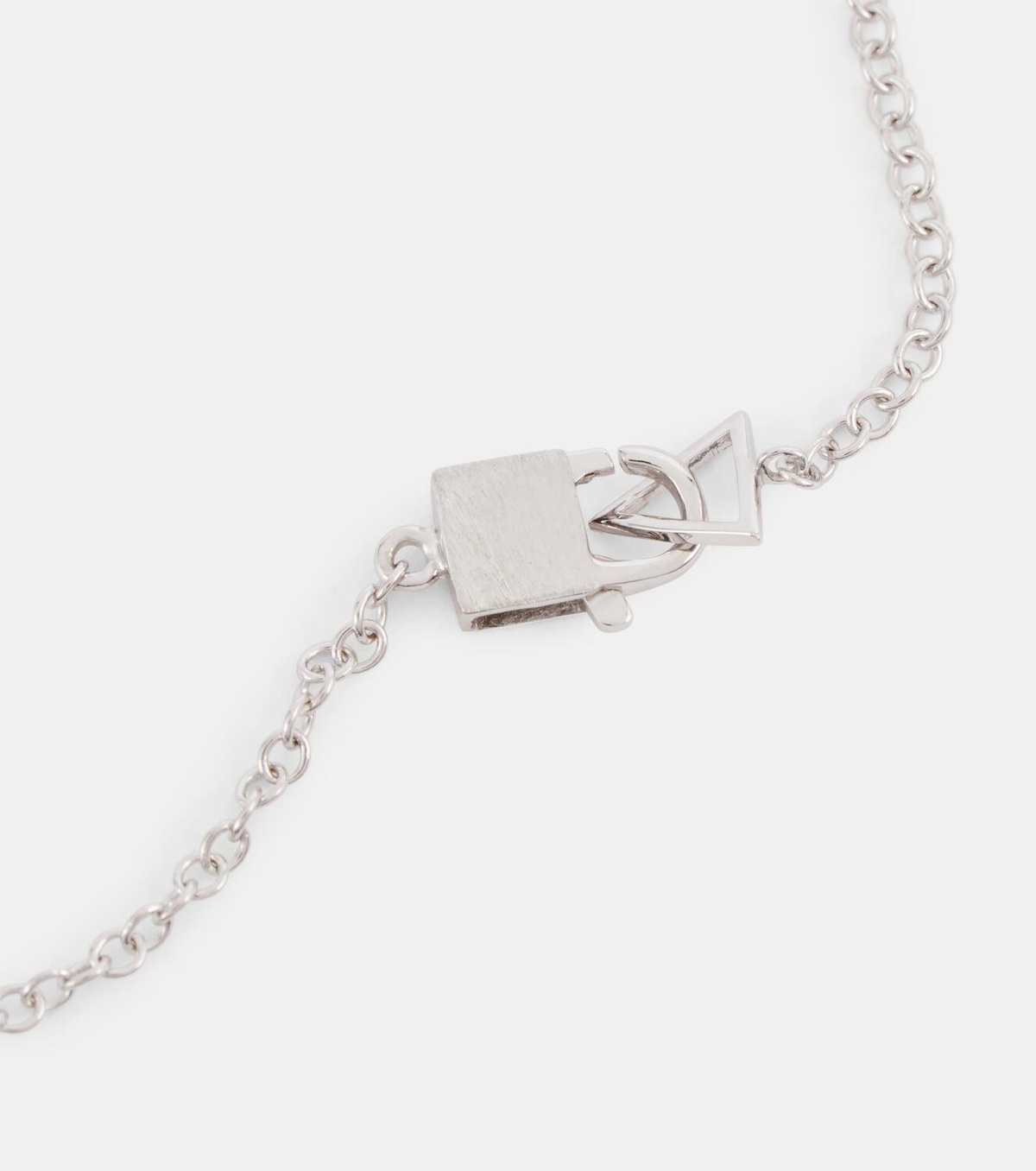 Maria Tash Invisible Set Diamond Star 18kt white gold necklace with diamonds