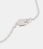 Maria Tash Invisible Set Diamond Star 18kt white gold necklace with diamonds