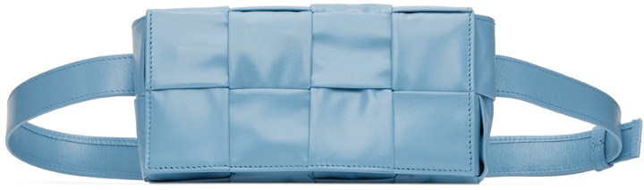 Photo: Bottega Veneta Blue Cassette Belt Bag