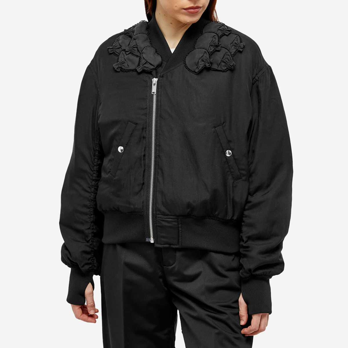 Undercover Women's 3D Skull Bomber Jacket in Black Undercover