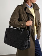 Officine Creative - Woven Leather Weekend Bag