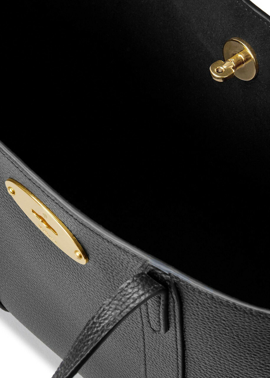 Mulberry Bayswater Mini Grained Leather Cross-body bag - Black - One Size