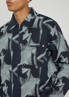 Wales Bonner Jet Jacquard Denim Jacket Indigo