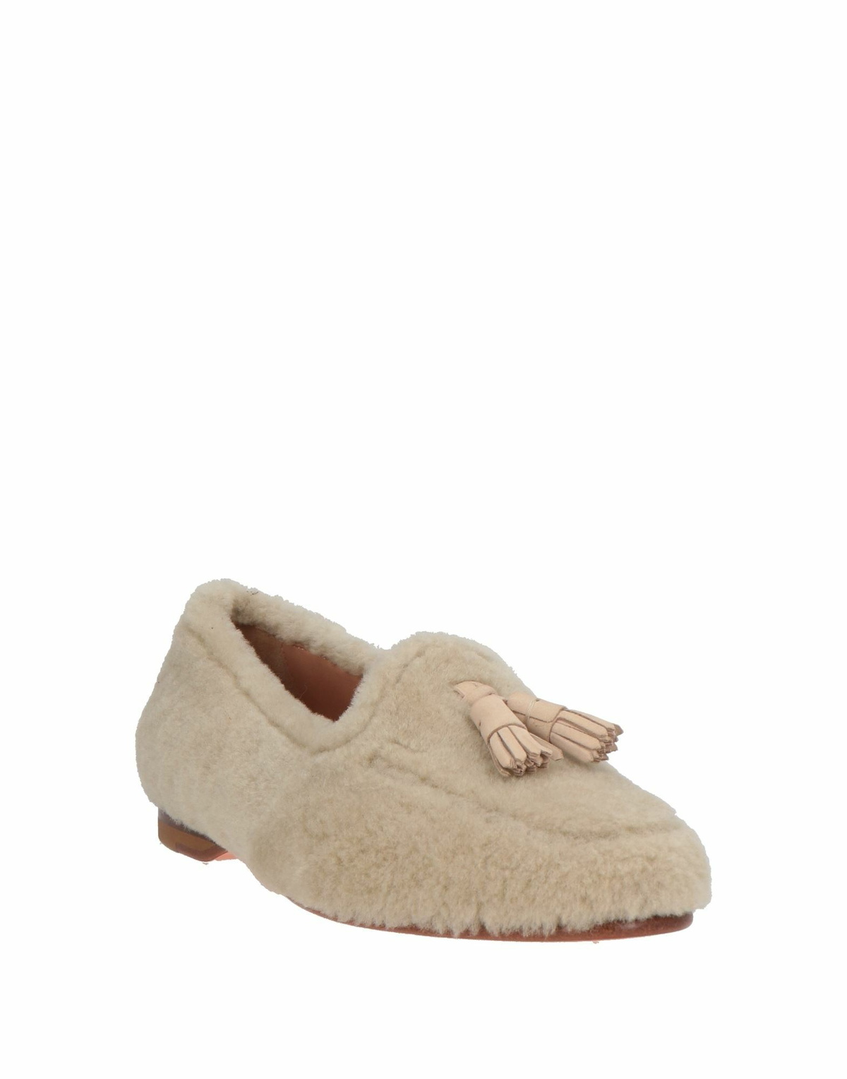 Santoni Womens Loafers in Beige