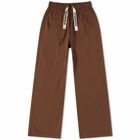 Adanola Women's Cotton Pull on Pants in Chocolate Brown