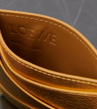 Loewe Puzzle metallic leather card holder