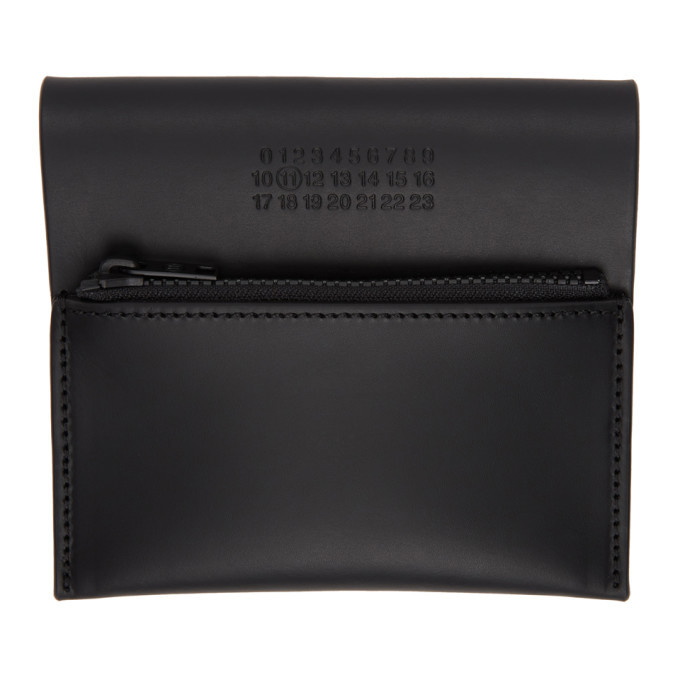 Photo: Maison Margiela Black Zipped Wallet