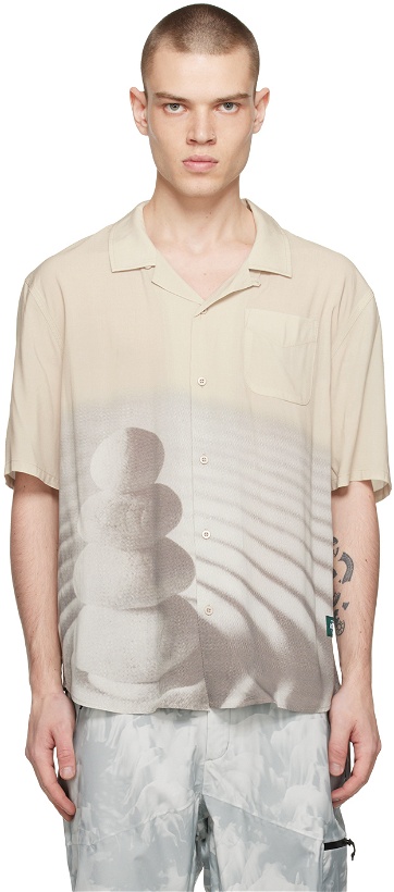 Photo: Afield Out Beige Mount Sunny Edition Printed Shirt
