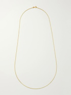 FOUNDWELL - Vintage 1970s 18-Karat Gold Chain Necklace - Gold