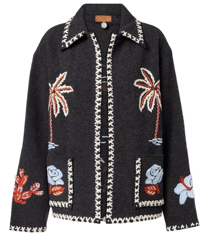 Photo: Alanui Remember Me virgin wool jacket