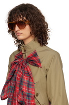 Vivienne Westwood Orange Atlanta Sunglasses