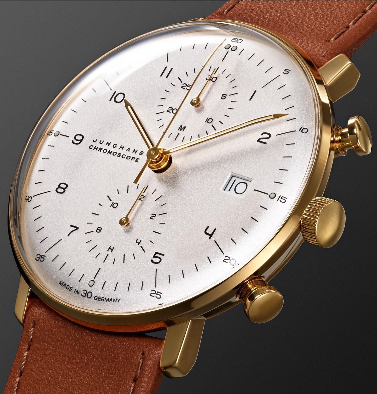 Junghans Limited Edition Max Bill Chronoscope 40mm Stainless