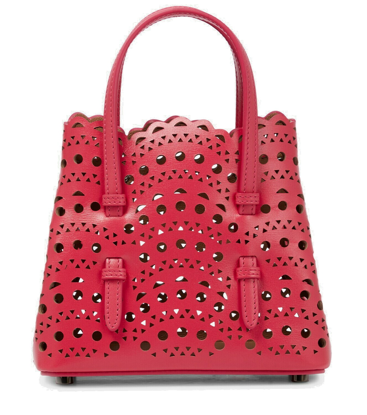 【逸品】★ALAIA★「Le mina 44」 Vienne レザー トートバッグ Le Mina 44 Vienne leather tote bag in black - Alaia | Mytheresa