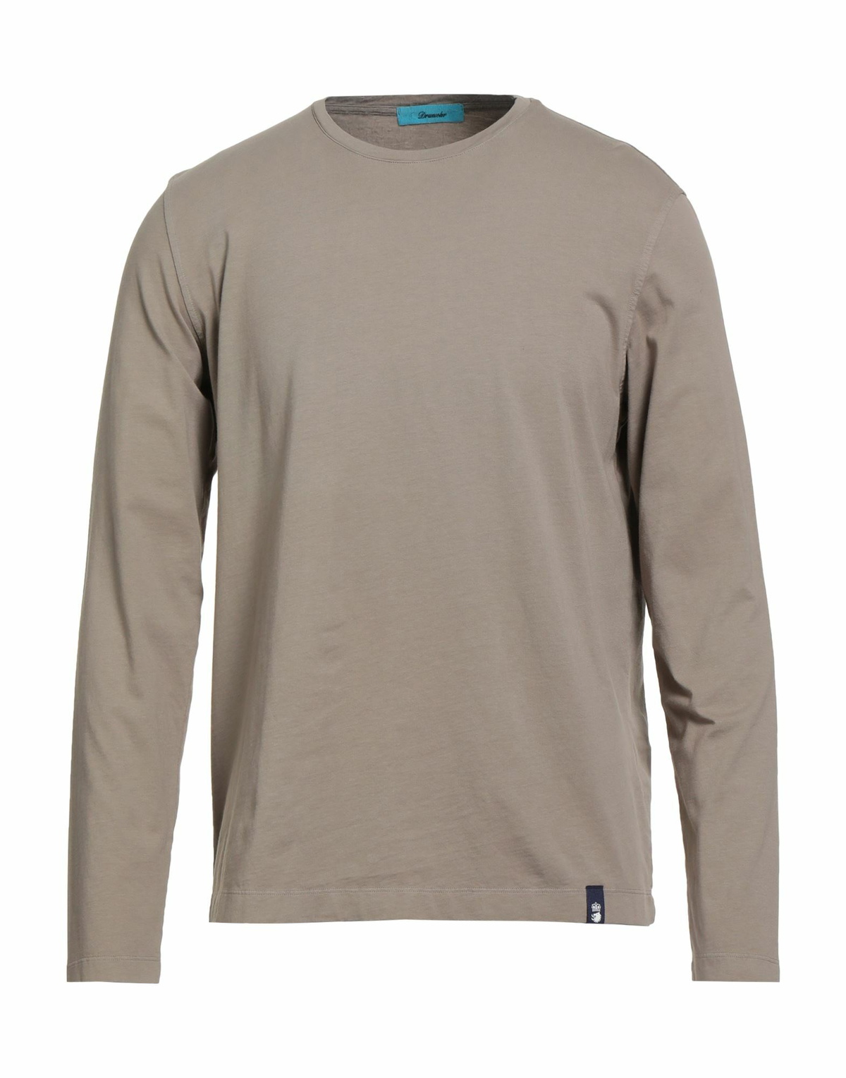Drumohr Mens T-shirt Taupe