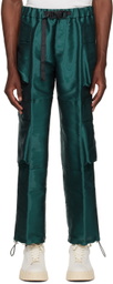 Bonsai Blue Double Cargo Pants