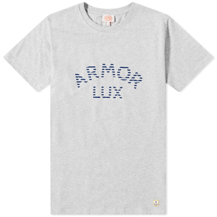 Photo: Armor-Lux Stripe Logo Tee