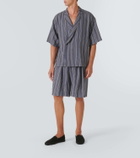 King & Tuckfield Striped virgin wool shirt