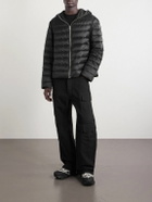 Rick Owens - Moncler Quilted Shell Down Jacket - Black