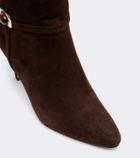 Veronica Beard Angeline suede knee-high boots