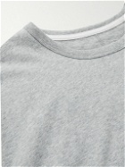 Rag & Bone - Mélange Organic Cotton-Jersey T-Shirt - Gray