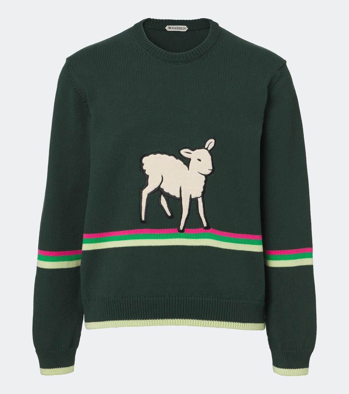 JW Anderson Embroidered cotton sweater