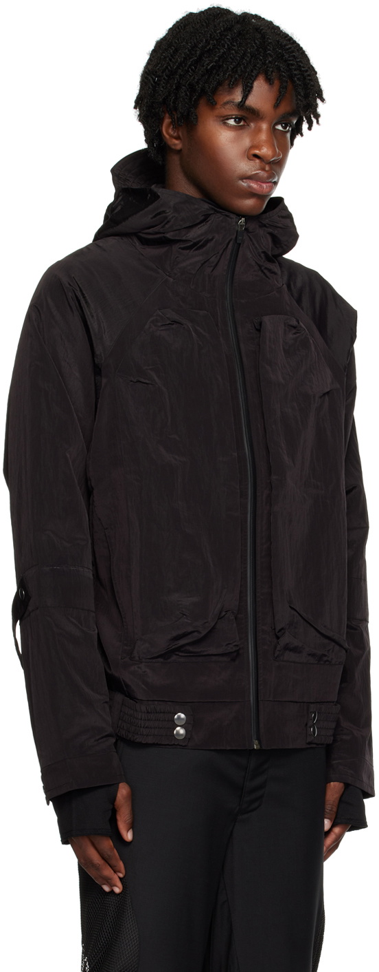 CMMAWEAR Black Zip Jacket CMMAWEAR