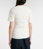 Lemaire Cotton and linen jersey Henley shirt