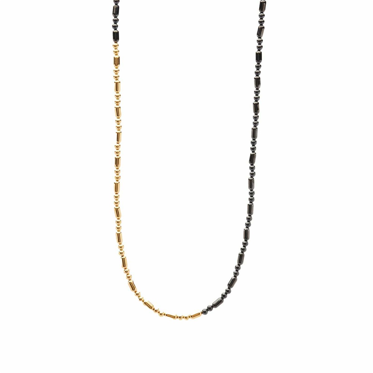 Photo: Uniform Experiment Men's Beads Necklace in Black