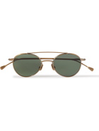 NATIVE SONS - Mr Mojo Aviator-Style Gold-Tone Sunglasses