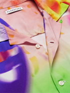 Flagstuff - Convertible-Collar Printed Voile Shirt - Multi