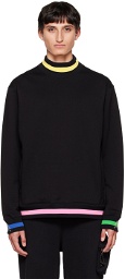 MASTERMIND WORLD Black Embroidered Sweatshirt