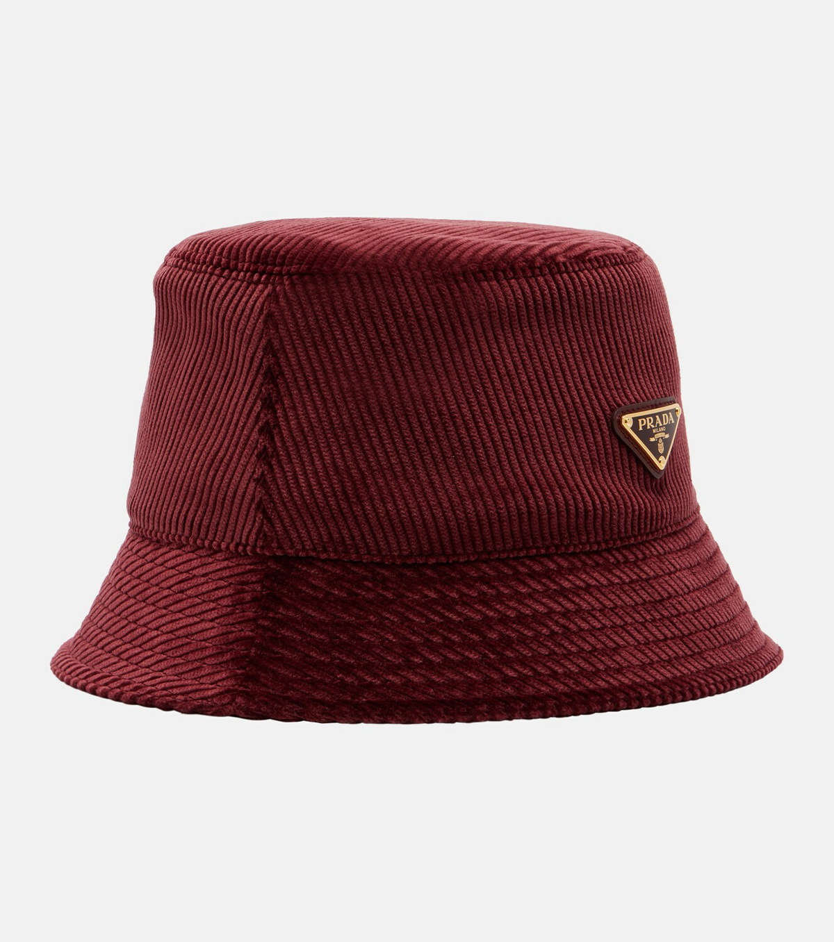 Prada Cotton corduroy bucket hat
