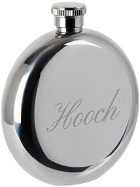 Tanner Fletcher Silver 'Hooch' Engraved Flask