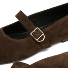 Vagabond Shoemakers Women's Jolin Strap Ballet Shoe in Coffee