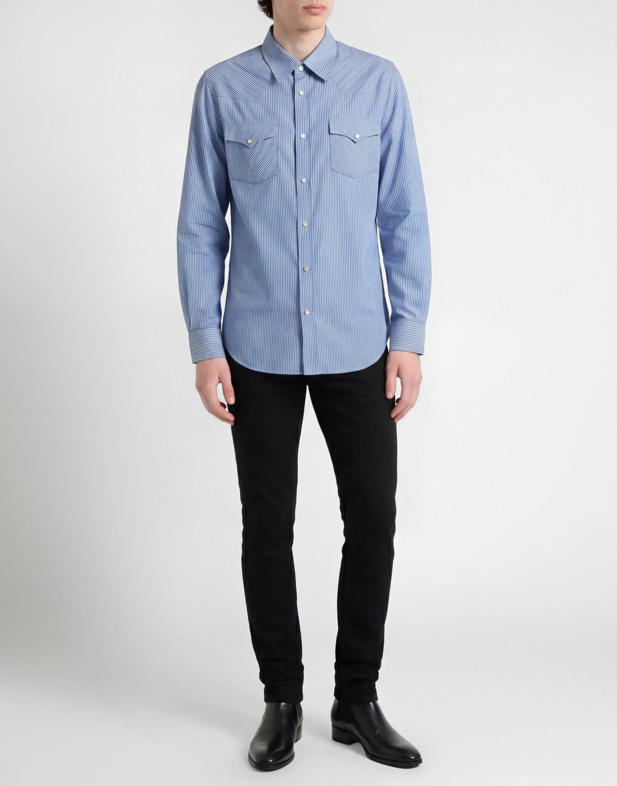 Celine Mens Shirt Light in Blue