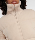 Joseph Cropped wool puffer jacket