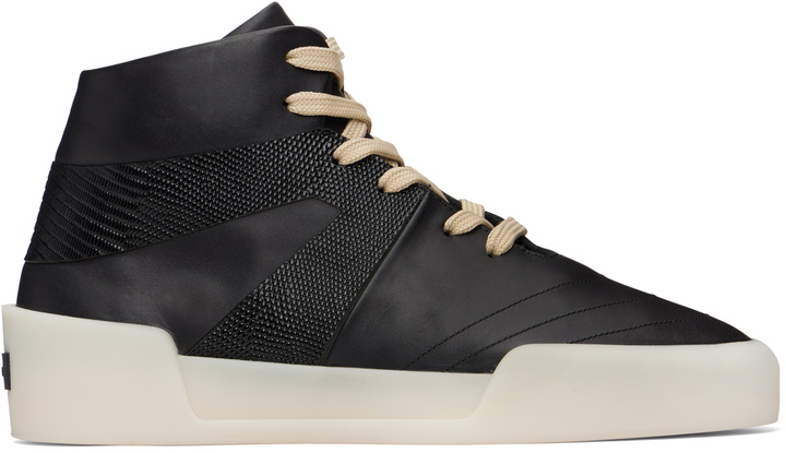 Photo: Fear of God Black Basketball Sneakers