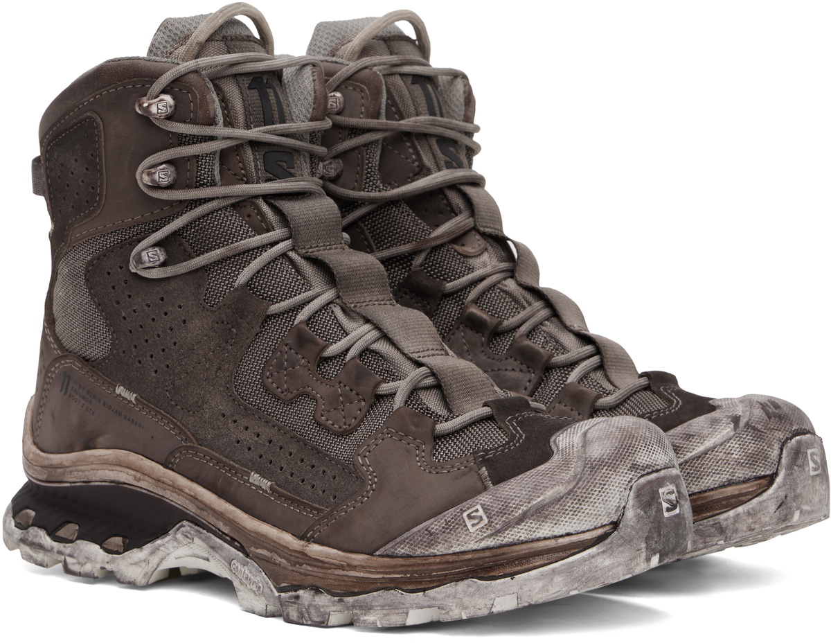 11 by Boris Bidjan Saberi Brown Salomon Edition 2 GTX Boots 11 by